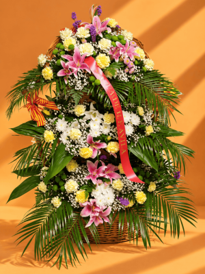 Cestas florales para la Ofrenda del Pilar