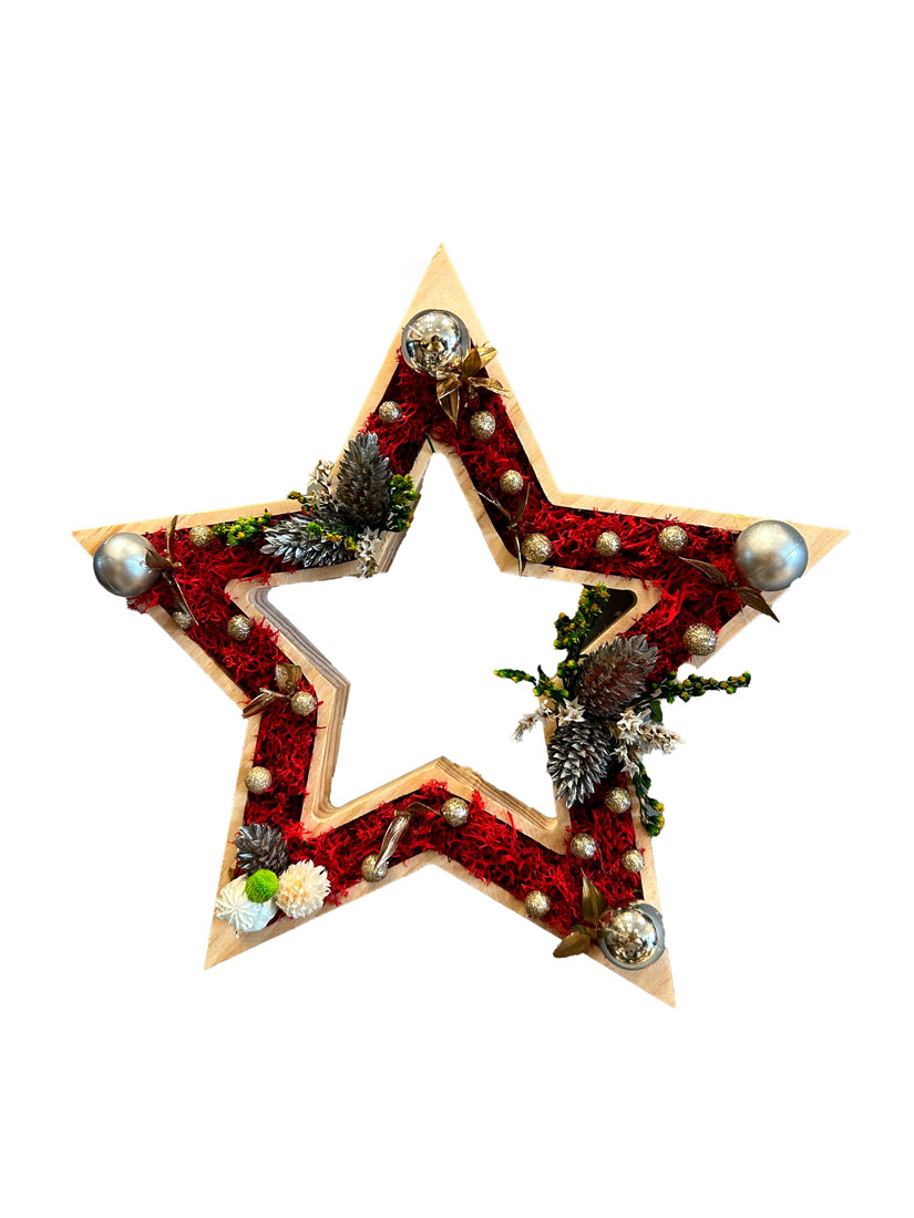 Estrella de madera