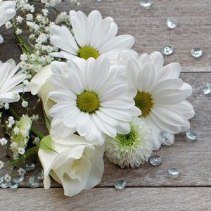 Flores para bautizos y comuniones